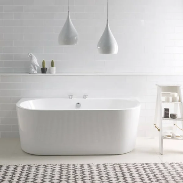 Bc Designs Ancora Btw 1640 X 760 Bath (no Waste) White
