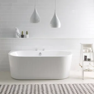 Bc Designs Ancora Btw 1640 X 760 Bath (no Waste) White
