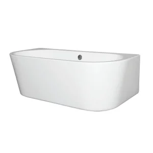 Bc Designs Ancora Btw 1640 X 760 Bath (no Waste) White detail view - Image 2