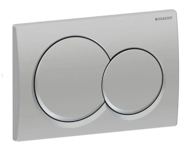 Geberit Alph Flush Plate Matte Chrome
