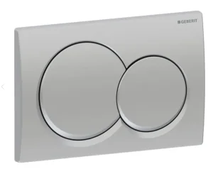 Geberit Alph Flush Plate Matte Chrome