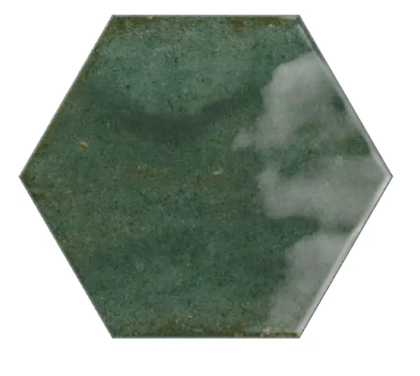 Hope Olive Hexagon Tile Polished