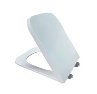 Artesan Amara/bedgebury Square Wrap Soft Close Seat - White product image - Image 1