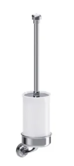 Burlington Guild Toilet Brush Holder Chrome product image - Image 1