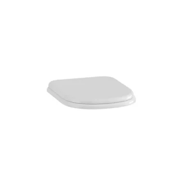 Burlington Riviera Soft Close Toilet Seat White product image - Image 1