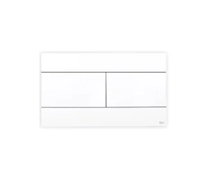Oli Slim White Soft Touch Flush Plate Manual K
