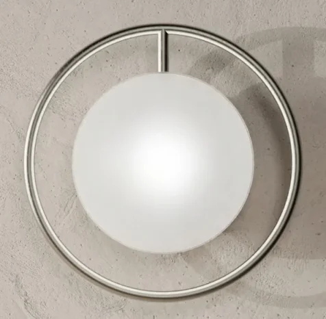 Crosswater Tranquil Wall Light Brushed Nickel product image - Image 1