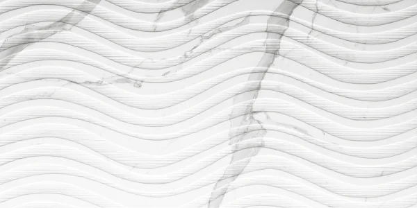 European Tiles Marmo STATUARIO LUX ONDA 120 X 60 Rectified Matte Tile