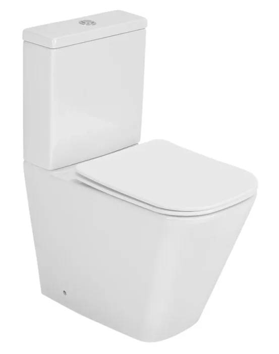 Artesan Bedgebury Square Rimless Close Coupled Pan - Closed Back product image - Image 1