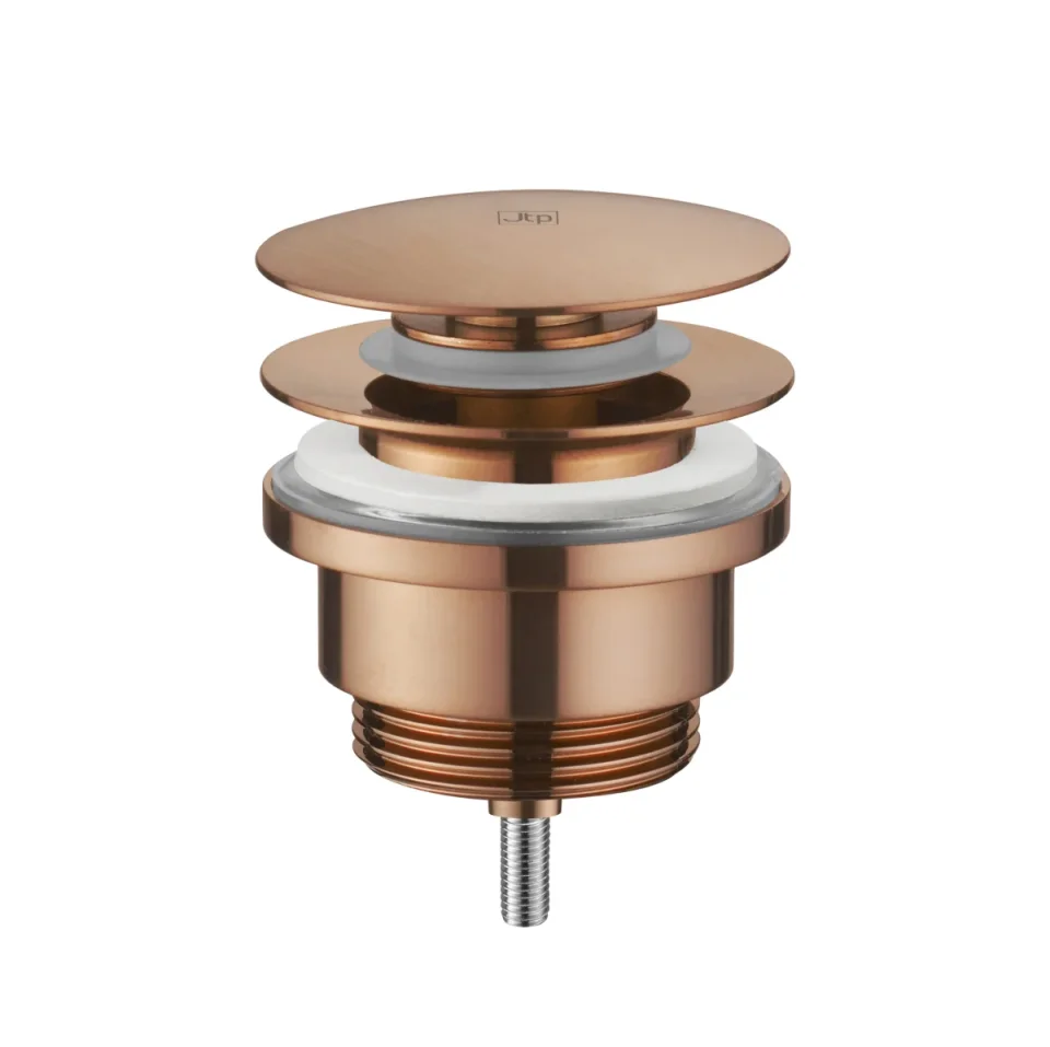 VOS Basin Waste, Universal, Slotted and Unslotted Brushed Bronze product image - Image 1