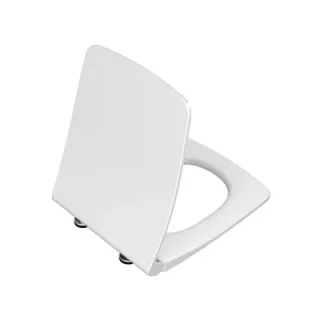 Vitra M-line Soft Close Slim Seat & Cover - White product image - Image 1