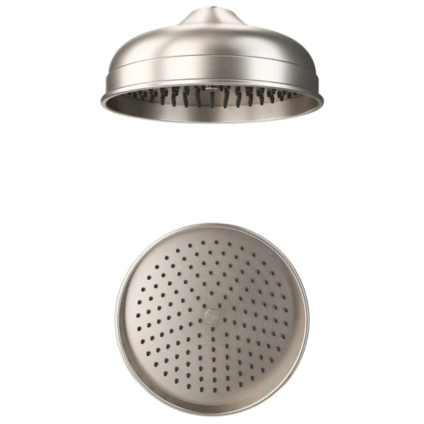 Crosswater Belgravia Shower Head 200mm Easy Clean Brushed Nickel