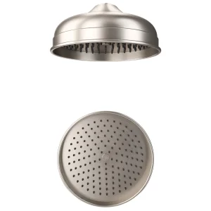 Crosswater Belgravia Shower Head 200mm Easy Clean Brushed Nickel