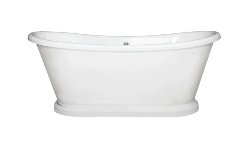 Bc Designs 1700mm Acrylic Boat Bath - Painted Painted product image - Image 1