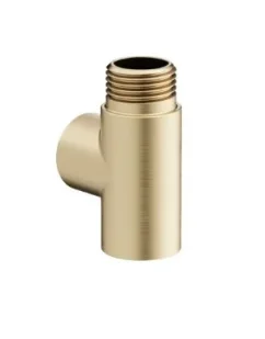 Crosswater Element T Piece Brushed Brass product image - Image 1