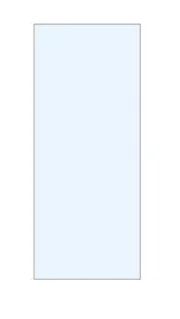 London Showers Bespoke mm 10mm EasyClean Shower Glass - as per drawing attached. product image - Image 1