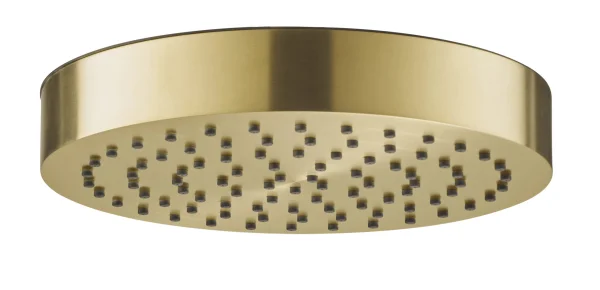 Just Taps Showerhead Brushed Brass