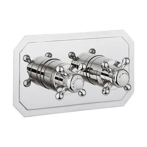 Crosswater Belgravia 2 Handle Trimset (must be paired with WLBP1501RC_V2) Chrome Crosshead