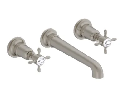Burlington Guild Bath 3th Set Wall Mounted Brushed Nickel