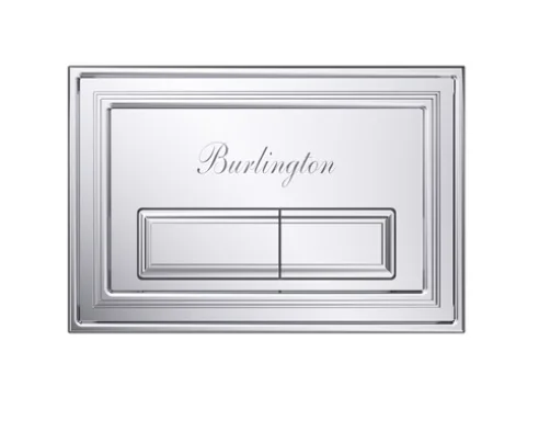 Burlington Traditional Flush Plate Chrome