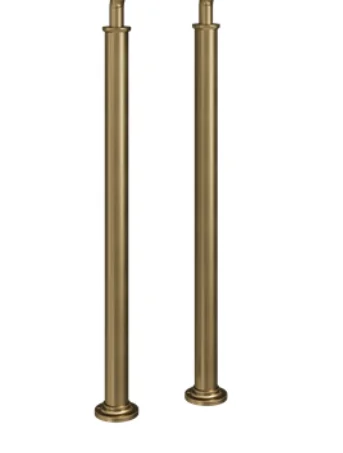Crosswater Belgravia Bath Legs Brushed Brass