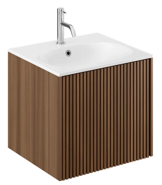 Crosswater Limit Single Drawer Unit 500 Royal Walnut