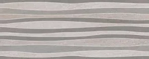 Cubico Milne Relieve Mix Gris Matt Ceramic 200x500mm detail view - Image 2