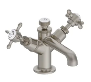 Burlington Guild Basin Mono Deck Mounted No Waste Brushed Nickel