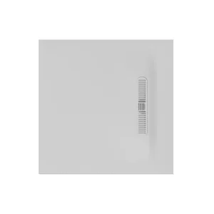 Crosswater Vito Square Shower Tray 900 25mm Matt White