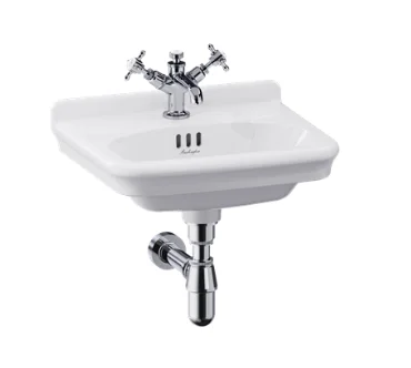 Burlington Guild Cloakroom Basin 450mm 1th White