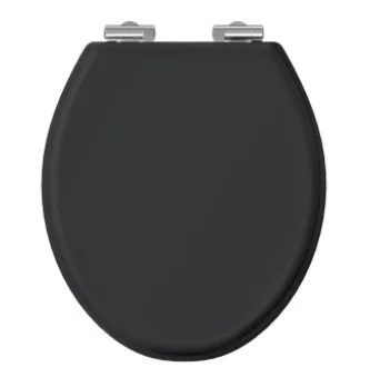 Burlington Guild Soft Close Toilet Seat Matt Black