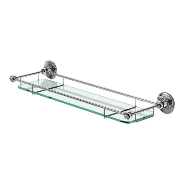 Burlington Shelf With Rail Chrome