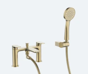 Crosswater Fuse Bath Shower Mixer Brushed Brass