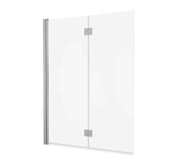 Crosswater Asura Fully Folding Bath Screen Chrome