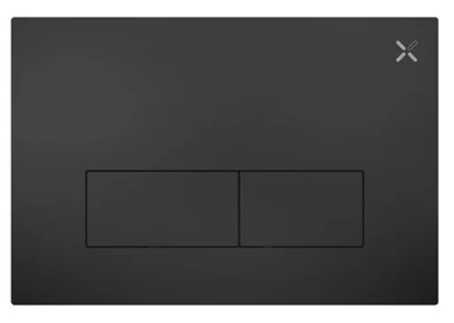 Crosswater Mpro Stainless Steel Flush Plate Matt Black
