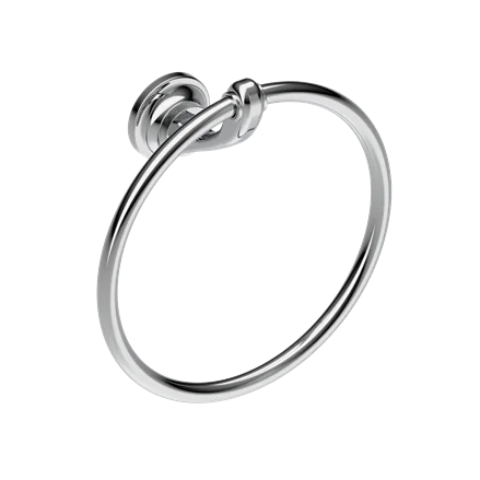 Burlington Guild Towel Ring Chrome