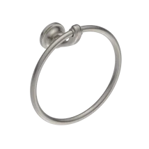 Burlington Guild Towel Ring Brushed Nickel