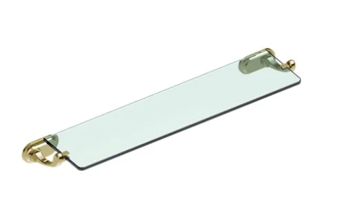Burlington Guild Glass Shelf Gold