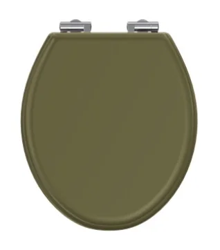 Burlington Guild Soft Close Toilet Seat Carlyle Green