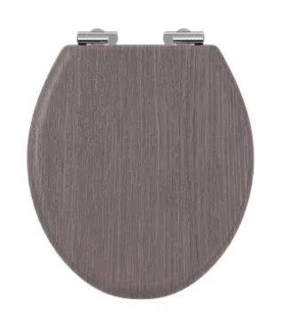 Burlington Guild Soft Close Toilet Seat Dark Oak