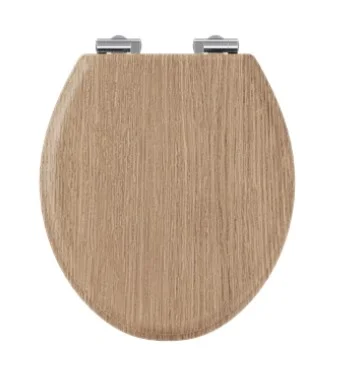 Burlington Guild Soft Close Toilet Seat Light Oak