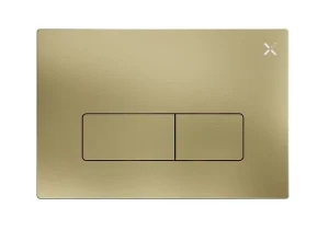 Crosswater Mpro Flush Plate Brushed Brass