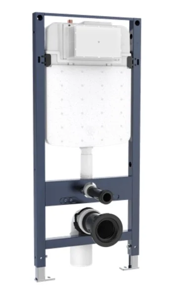 Crosswater Slim Depth Wc Support Frame 1.12m Height (with Dual Flush Concealed Cistern & Installation Kit)