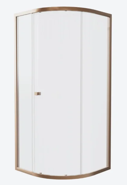 Crosswater 6mm Quadrant Single Door 900 Brushed Bronze