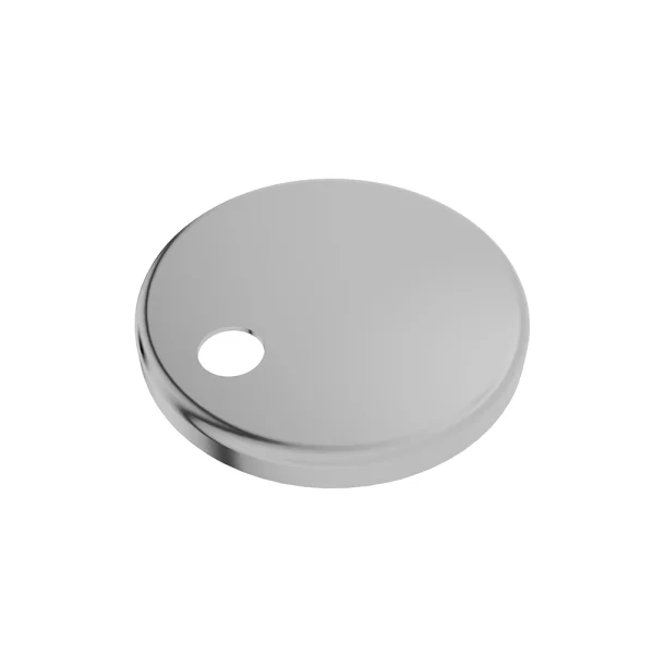 Britton Seat Hinge Cover Chrome Pair