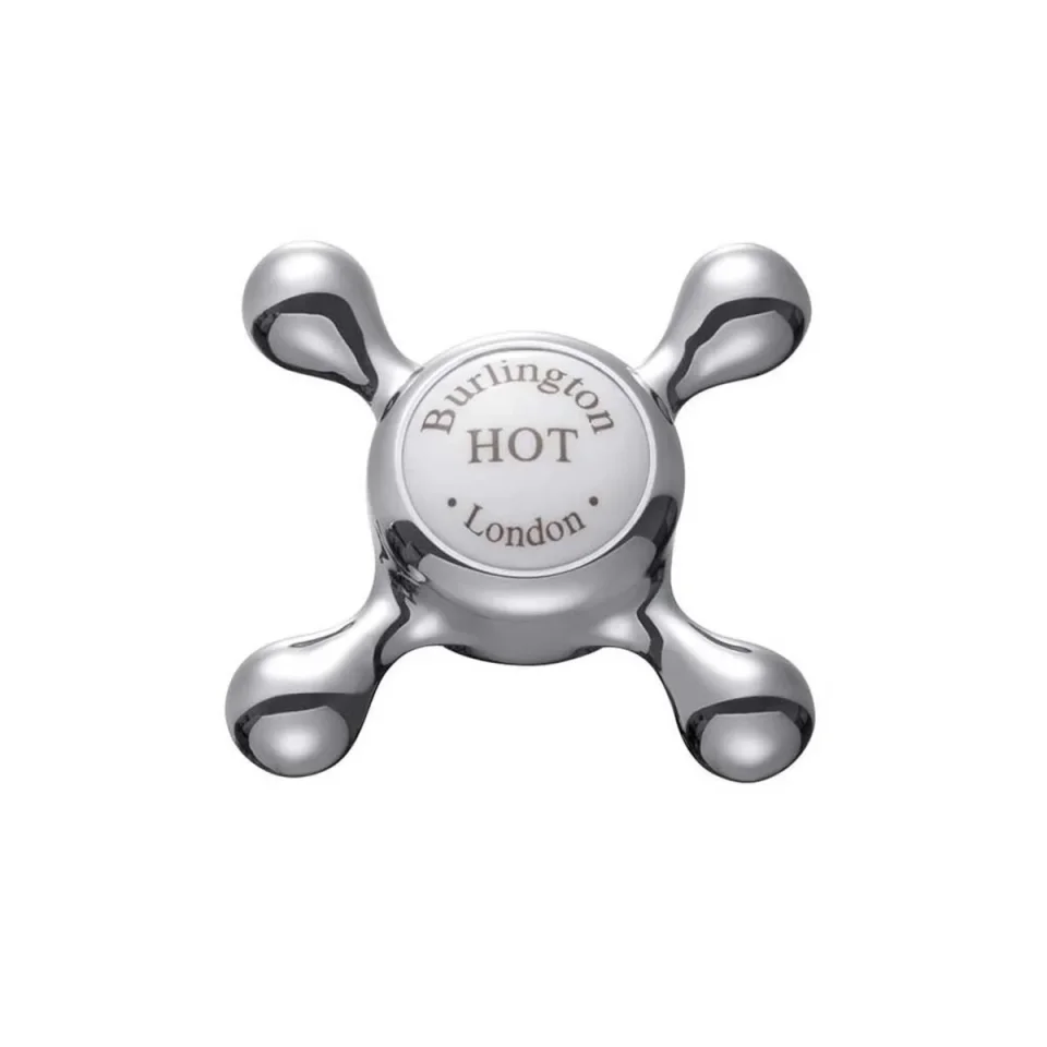 Burlington Qt Claremont 1h Bidet Mixer Chrome detail view - Image 3