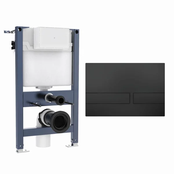 Crosswater Venue Frame Set 1 Matt Black