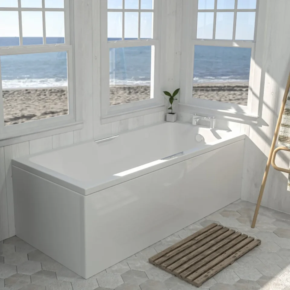 Eastbrook Portland Se Tg 1700x700 (440) 5mm White product image - Image 1