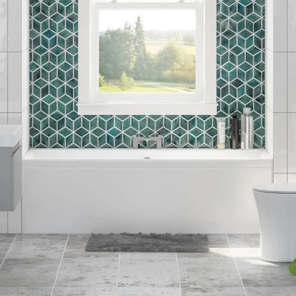 Eastbrook Malin De 1750x750 (440) 5mm White product image - Image 1