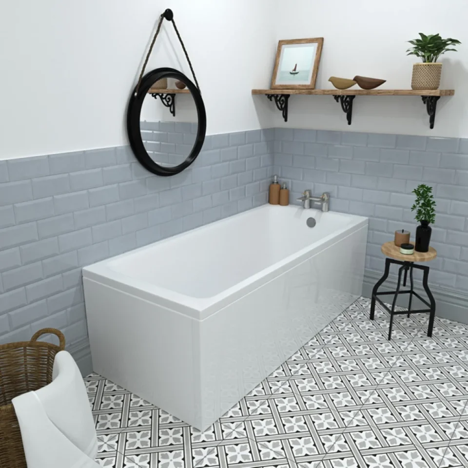 Eastbrook Rockall Se 1400x700 (440) 5mm White product image - Image 1